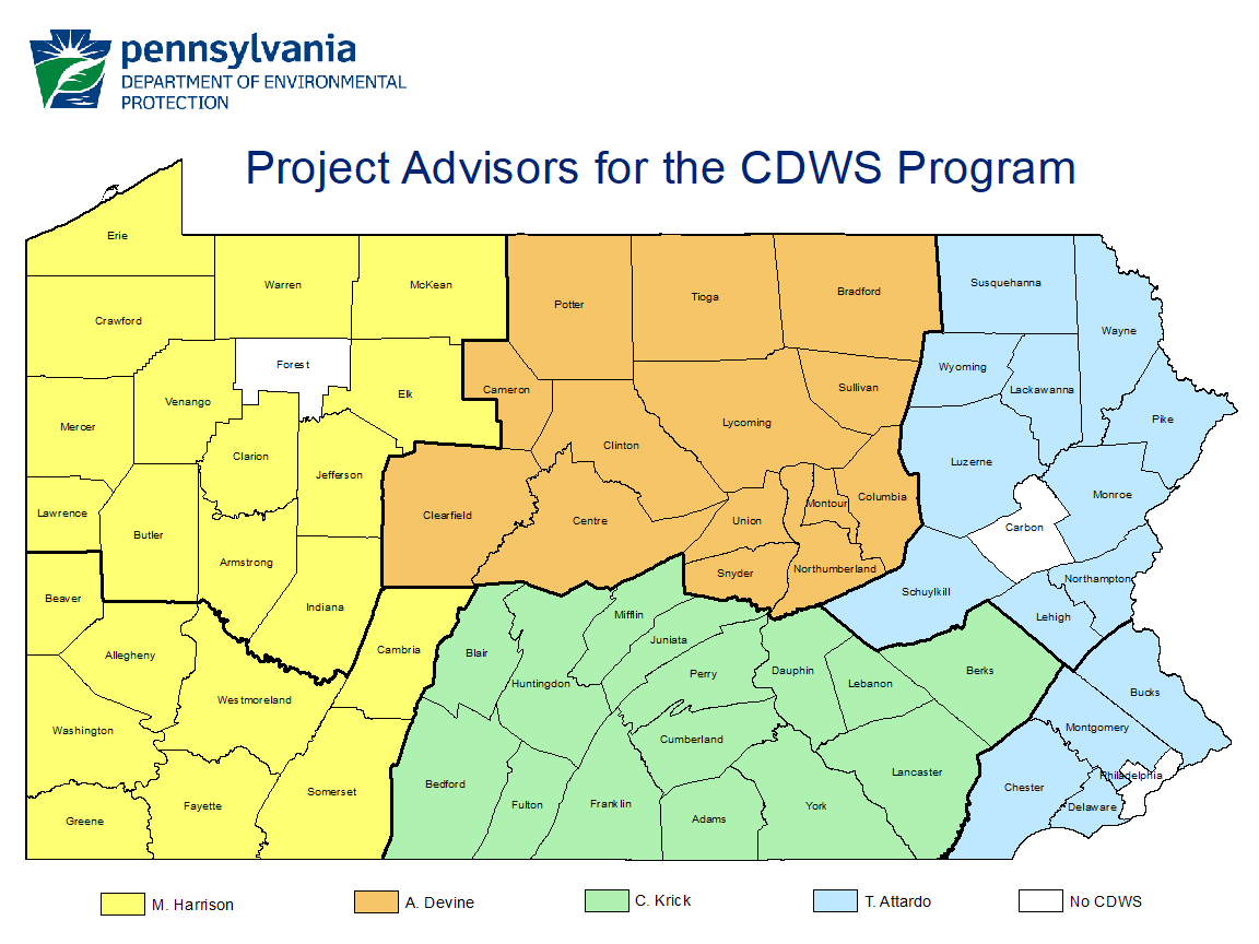 Project Advisors for the CDWS Program