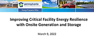 Image from Improving Critical Facility Energy Resilience with Onsite Generation and Storage Webinar