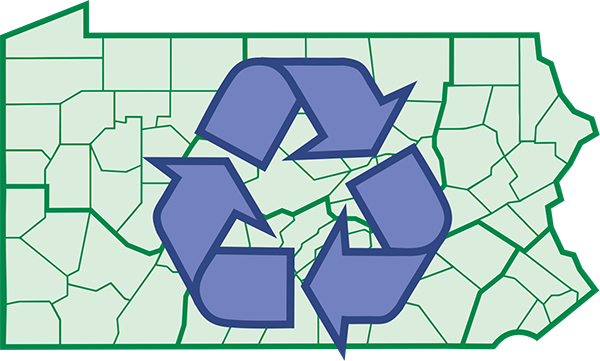 County Recycling Program graphic