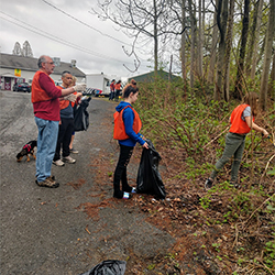 Litter cleanup in PA
