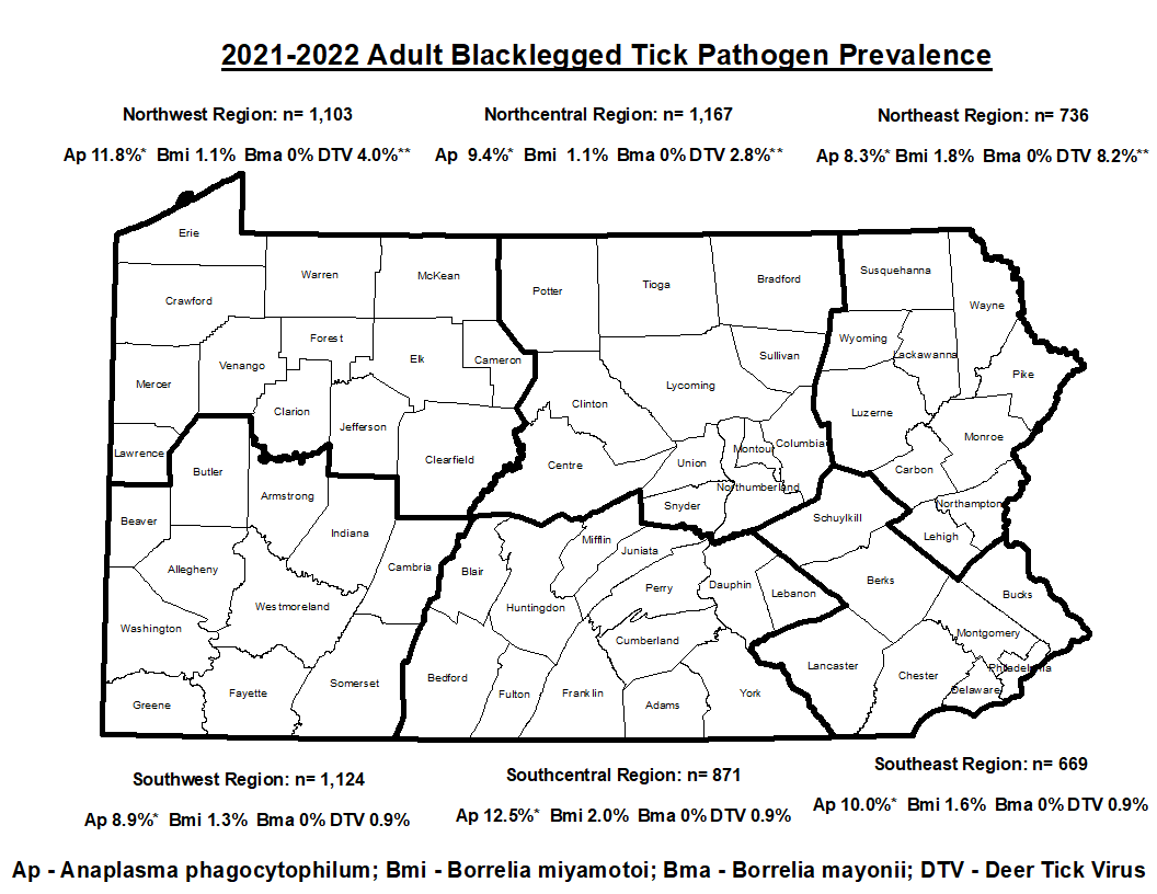 2021-2022 Infection Rate Map